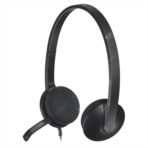 Imagen 6 de 8 de Diadema Usb Logitech H340 / Micrófono Con Supresión De Ruido