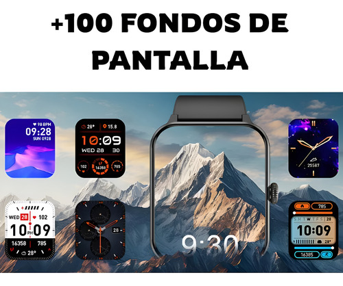 Smartwatch Reloj Inteligente Compatible Con iPhone Y Android