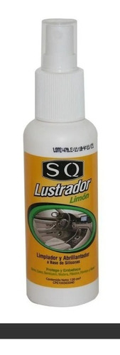Lustrador Abrillantador Sq 120cc Spray Limon
