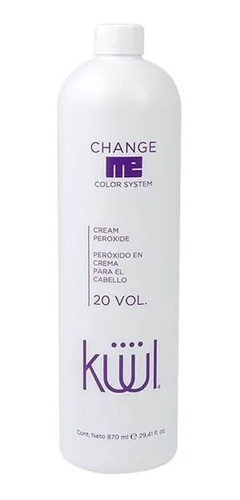 Peroxido Kuul Crema 20 Vol 870m - mL a $23