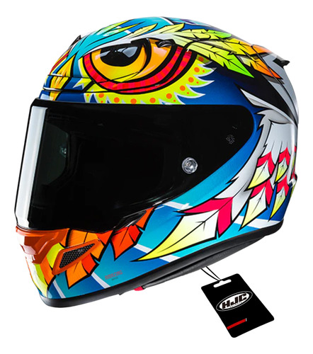 Capacete Hjc Rpha 12 Preto Fosco Visor Fume E Pinlock Brinde