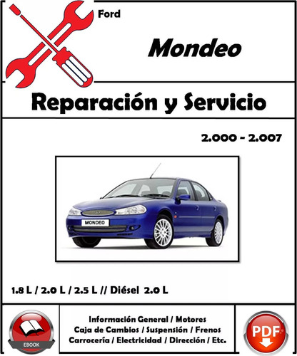 Manual Taller Ford Mondeo 2000-2007