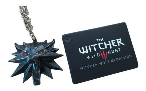 Collar De Geralt The Rivia - The Witcher 3 - Medallon