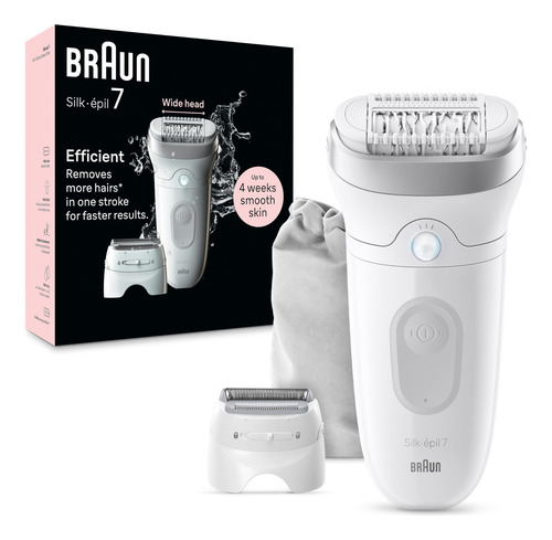 Depiladora Braun Silk-épil 7 Se7-041 En Húmedo/seco P/mujer
