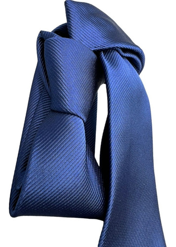Gravata Azul Marinho Trabalhada Kit C/ 22 Unid