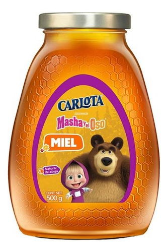 3 Pza Miel De Abeja Carlota 500 G