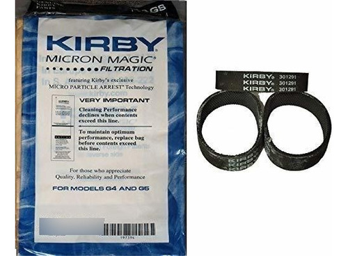 Kirby Nuevas Bolsas De Aspiradora De 9 Micras G4 Y G5 Con