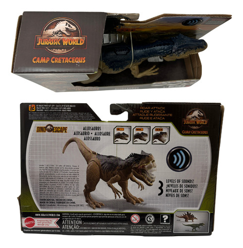Dinossauro Jurassic World Brinquedo Dino Com Som Articulado