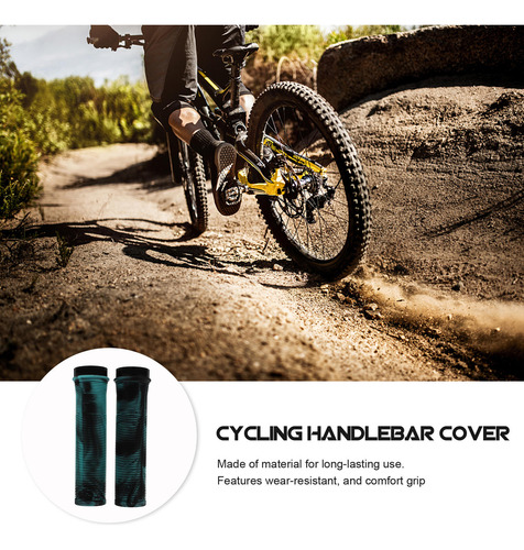 1 Par De Fundas Protectoras Portátiles Para Mangos De Bicicl