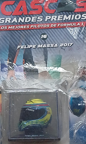 Colección Cascos De Formula 1. Nº16. Felipe Massa 2017