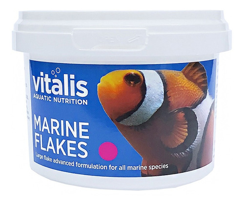 Vitalis Marine Flakes 22g - Flocos - Ração Peixe