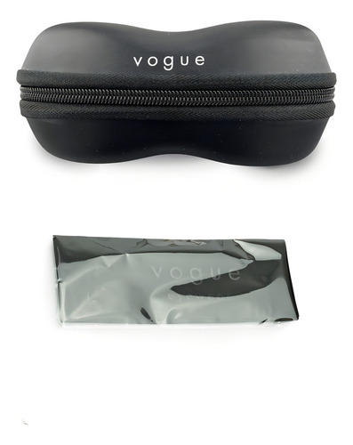 Armação Óculos De Grau Vogue Vo5389l 2940 54 Feminino Cor Marrom-claro Translúcido