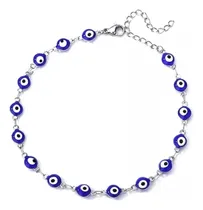 Comprar Tobillera Ojo Turco Acero Inoxidable Accesorios Amuleto