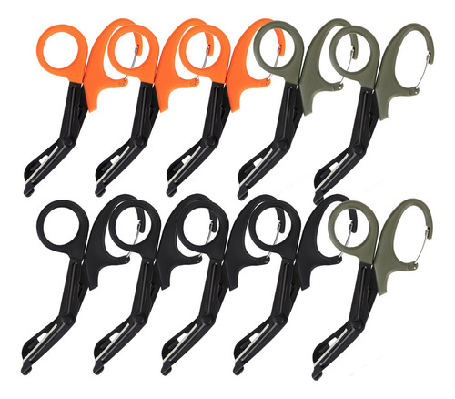 10 Tijeras Sastre Paramedico Enfermeria Boton 19cm