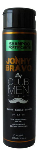  Shampoo Fortificante Jonhy Bravo By Club Men 300ml