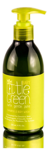 Champú Y Gel De Baño Little Green Baby 8 Oz