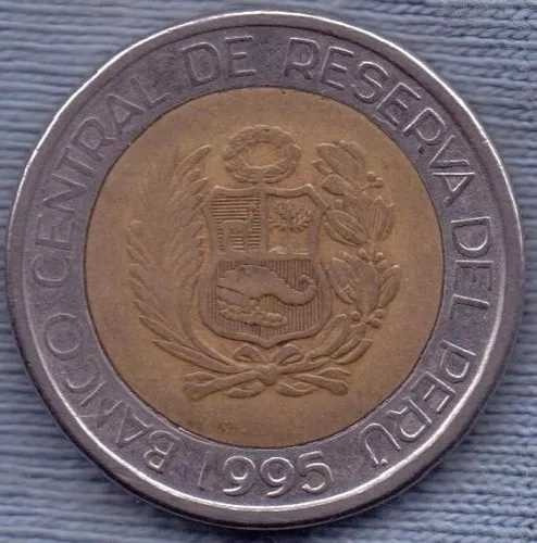 Peru Moneda 2 Pesos Año 1995