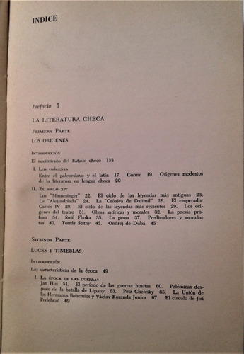 Las Literaturas Checa Y Eslovaca - Bruno Meriggi - Losada (Usado)