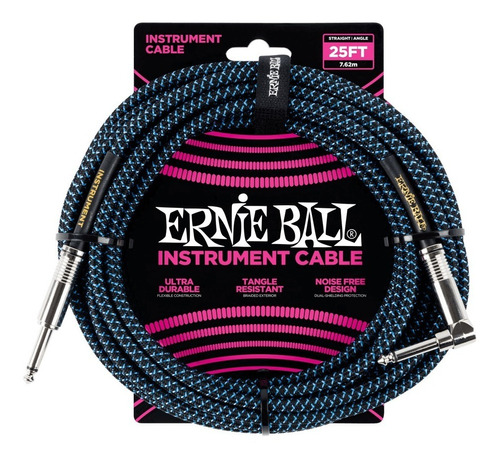 Cable 7,62 Metros Ernie Ball Plug A Plug Recto/ L 