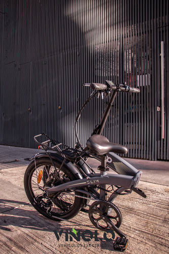 Bicicleta Electrica Loop Slim Plegable 350w + Casco / G