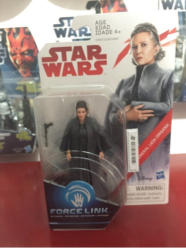 Figura - Leia Force Link Epi 8 Last Jedi  - Star Wars