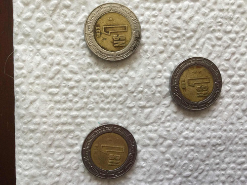 Moneda Mexicana De Un Peso Con Una N Del Año 1993