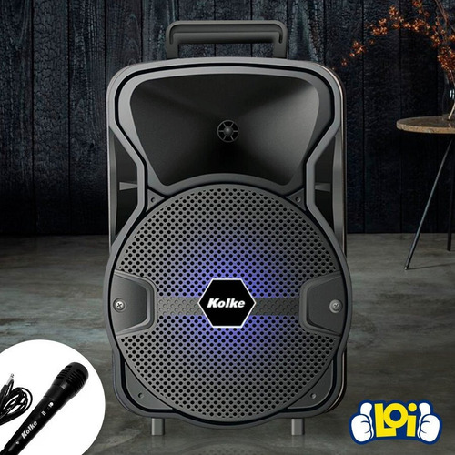 Parlante A Batería Kolke Blues 8' 100w Rms Bluetooth Mic Loi