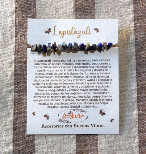 Pulseras De Piedras Escalla Energéticas Naturales -regulable