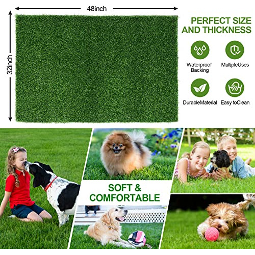 Césped Artificial Perros, Césped Falso Multifunción ...