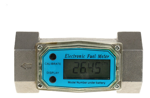 Digital Fuel Flow Meter 1.5'' Flow Counter