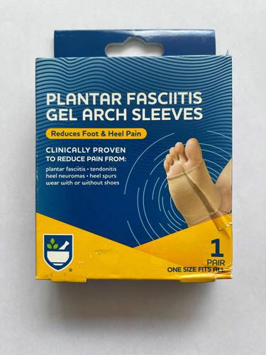 Manga De Arco De Gel Para Fasciitis Plantar Rite Aid - Usa