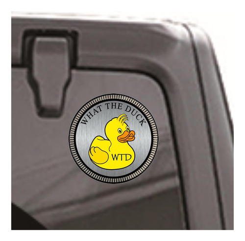 ¿qué Es La Pegatina De Parachoques De Cuatro Ruedas De Pato?