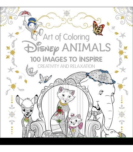 Libro: Art Of Coloring: Disney Animals: 100 Imágenes