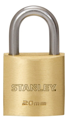 Imagen 1 de 1 de Candado Laton Stanley 20mm S742 028