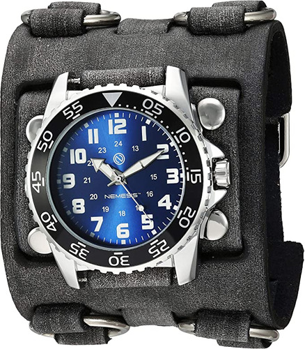 Nemesis Fwb257k - Reloj De Pulsera Para Hombre, Correa De