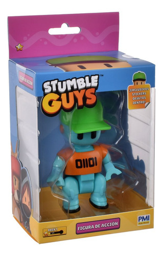 Figura 12 Cms Con Accesorios Stumble Guys - Robot Guy