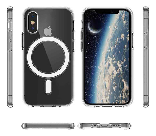 Funda Apple Clear Case Magnetic Magsafe iPhone X/xs