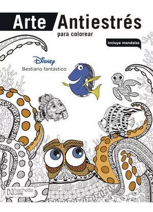 Libro Disney Bestiario Fantastico Arte Antiestres   Original