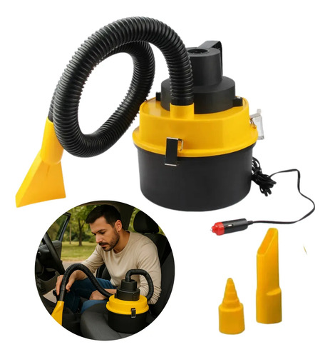 Potente Aspiradora Automotriz Portátil Turbo