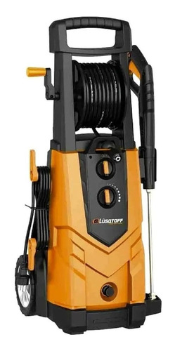 Hidrolavadora Alta Presión Lusqtoff 2500w 130 Bar Hl130-9 Color Naranja