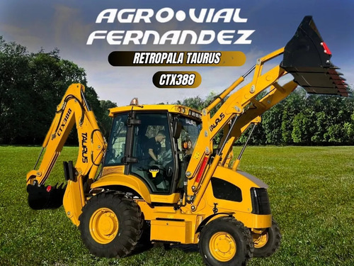 Retropala Taurus Modelo: Ctx388 Con Motor Cummins
