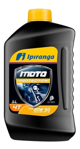 Óleo Do Motor Ipiranga Moto Protection 20w50 Sl 1 Litro