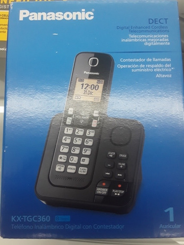 Telefono Inalambrico Panasonic Kx-tgc360