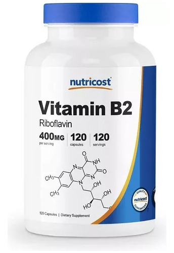 Vitamina B2 Riboflavin Energia - Unidad a $1050