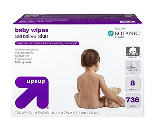 Up & Sensitive Toallitas Hasta Recarga - 736 Ct