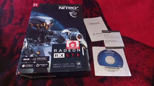 Placa De Video Rx 570 4gb Sapphire Nitro Oc Edition