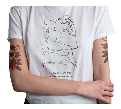 Polera Henri Matisse Arte Artista Obra Hombre Mujer Moda 