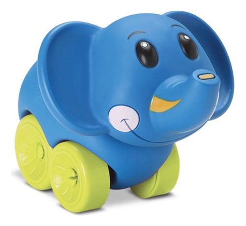 Brinquedo Coleção Bichinhos Sortidos Boneco Com Rodinha Roma Personagem Elefante