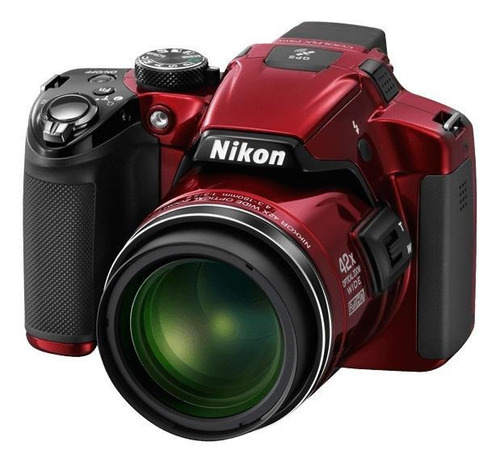 Nikon Coolpix P510 compacta avanzada color rojo