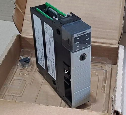 Cpu 1756-l55/a M13/a 1.5mb Contrologix Allen Bradley Novo